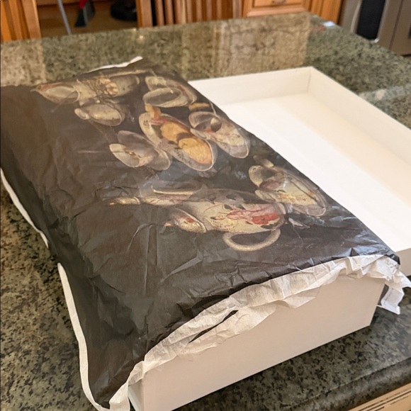 KHAITE White and Black Heeled Boots Box - Picture 2 of 7